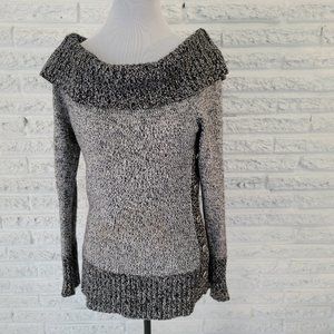 💎 White House Black Market Womens Sweater Medium Pullover Cowl Neck SWE81E